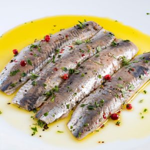 FILETS DE SARDINE MARINES AU BASILIC 1kg