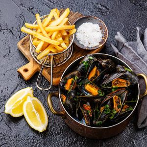 MOULES GIGANTES ESP 30/35 NETTOYEES 6 Kg