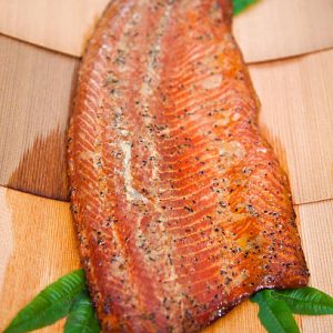 SAUMON FUME FICELLE ENTIER 1.5/2.0 KG X1