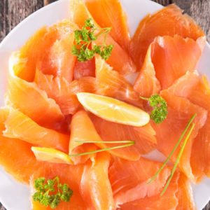 SAUMON FUME PLAQUE  800 GR